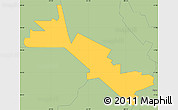 Savanna Style Simple Map of ZIP code 44302
