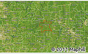 Satellite 3D Map of ZIP code 44444