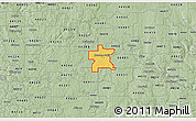Savanna Style 3D Map of ZIP code 44444