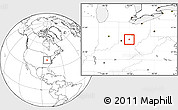 Blank Location Map of ZIP code 45123