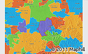 Political Map of ZIP code 45123