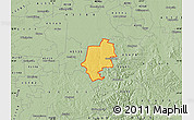 Savanna Style Map of ZIP code 45123
