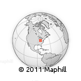 Outline Map of ZIP Code 45123