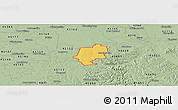 Savanna Style Panoramic Map of ZIP code 45123