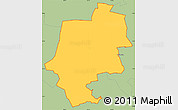 Savanna Style Simple Map of ZIP code 45123