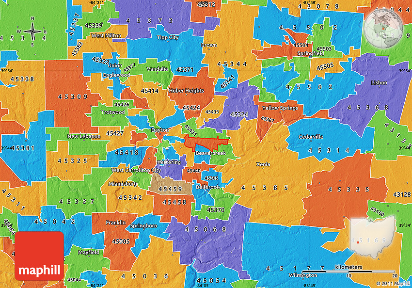 Western Pa Zip Code Map Map