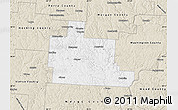 Classic Style Map of Athens County