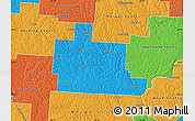 Political Map of Athens County