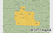 Savanna Style Map of Athens County