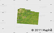 Satellite Map of Greene County, single color outside