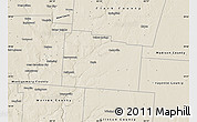 Shaded Relief Map of Greene County