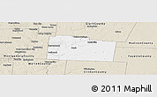 Classic Style Panoramic Map of Greene County