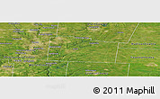 Satellite Panoramic Map of Greene County