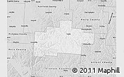 Silver Style Map of Hocking County