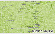 Physical 3D Map of Jefferson County