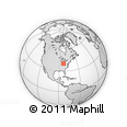 Outline Map of Madison County
