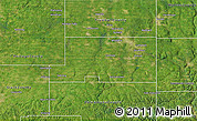 Satellite 3D Map of Mahoning County