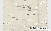 Shaded Relief Map of Mahoning County