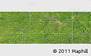 Satellite Panoramic Map of Mahoning County