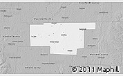 Gray 3D Map of Marion County