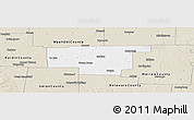 Classic Style Panoramic Map of Marion County