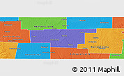 Political Panoramic Map of Marion County