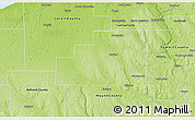 Physical 3D Map of Medina County
