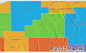 Political 3D Map of Medina County