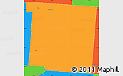 Political Simple Map of Warren County
