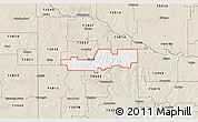 Classic Style 3D Map of ZIP code 73009