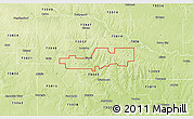 Physical 3D Map of ZIP code 73009