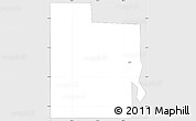 Silver Style Simple Map of ZIP code 73029