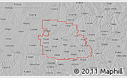 Gray 3D Map of ZIP codes starting with 731