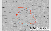 Gray Map of ZIP codes starting with 731