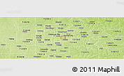 Physical Panoramic Map of ZIP code 73115