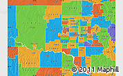 Political Map of ZIP code 73128