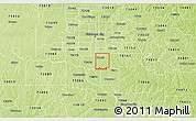 Physical 3D Map of ZIP code 73160