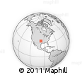 Outline Map of ZIP Code 73401