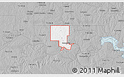 Gray 3D Map of ZIP code 73430