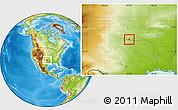 Physical Location Map of ZIP code 73430