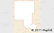 Classic Style Simple Map of ZIP code 73430
