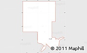Silver Style Simple Map of ZIP code 73430