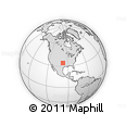 Outline Map of ZIP Code 73481