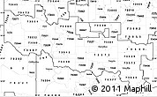 Blank Simple Map of ZIP codes starting with 735