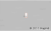 Gray 3D Map of ZIP code 73528, single color outside