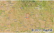 Satellite 3D Map of ZIP code 73528