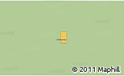 Savanna Style 3D Map of ZIP code 73528, single color outside