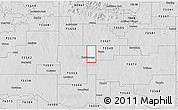 Silver Style 3D Map of ZIP code 73528