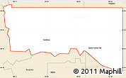 Classic Style Simple Map of ZIP code 73530