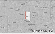 Gray 3D Map of ZIP code 73531